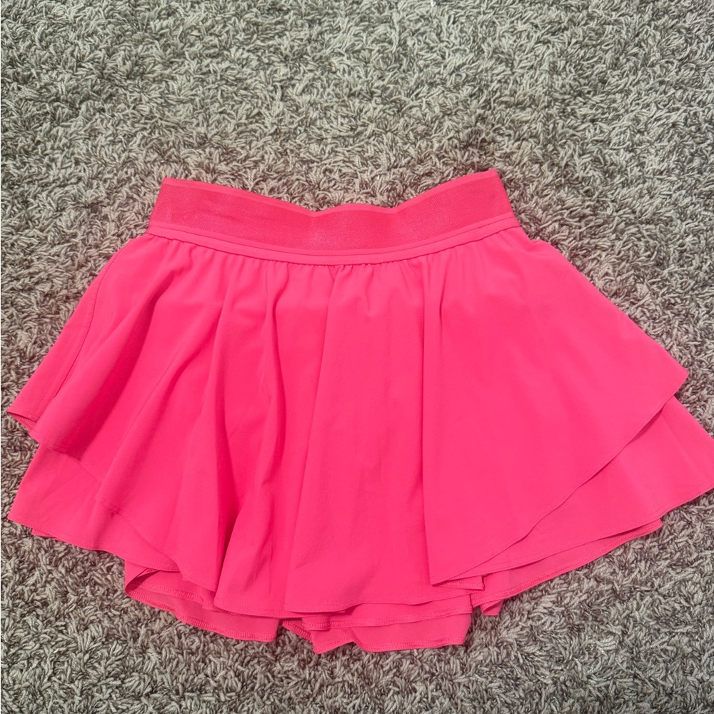 Lululemon Athletica Bright Pink Skater Skirt
